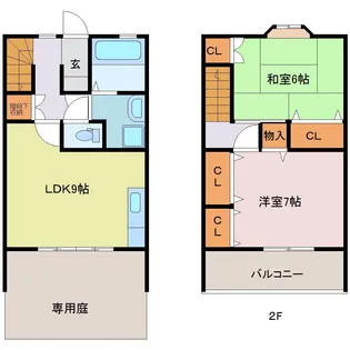 グランヴェールRYOの間取り