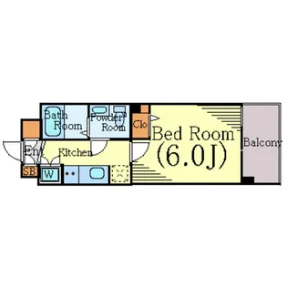 ステージグランデ三軒茶屋アジールコート【3階】の間取り