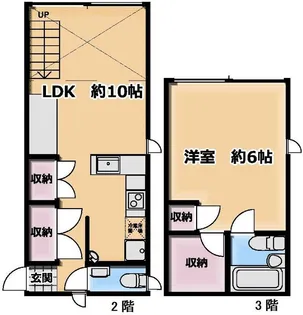 Little Rock Villageの間取り