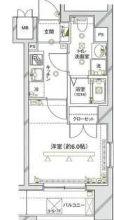 レジオス動坂【7階】の間取り