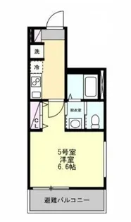 1Kの間取り画像