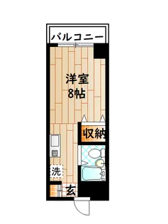 神奈川県川崎市中原区丸子通1【マンション】の間取り