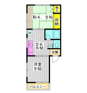 東京都練馬区春日町4【アパート】の間取り