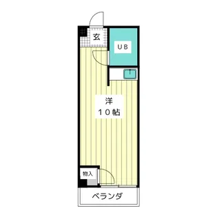 メゾン西畑【3階】の間取り