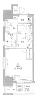 神奈川県川崎市川崎区元木2【マンション】の間取り