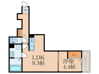 仮)MG Crecia【2階】の間取り