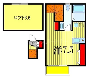 千葉県船橋市宮本8【アパート】の間取り