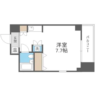 ゴックス南森町【8階】の間取り