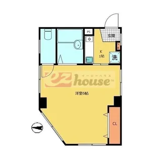 東京都中野区中央4【マンション】の間取り