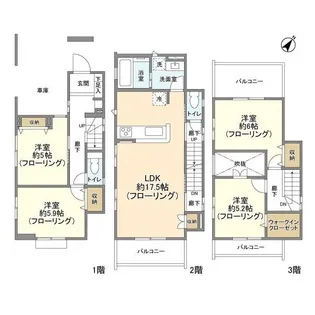 埼玉県さいたま市桜区田島9【一戸建】の間取り