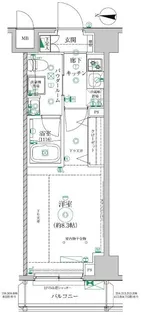 レアライズ清澄白河【2階】の間取り