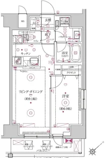 RELUXIA東向島【2階】の間取り