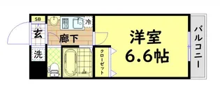 アドバンス難波ウインズ【3階】の間取り