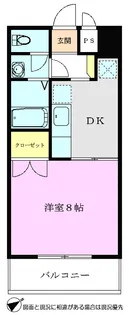 バモス【6階】の間取り