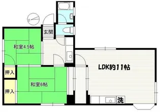 パークハイム星【2階】の間取り