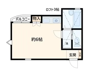 リバーサイドあざみ野【2階】の間取り