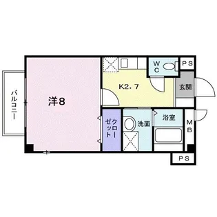 イーハトーブSK【2階】の間取り