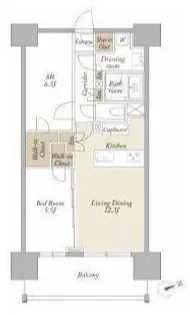 ライトテラス新宿御苑【3階】の間取り