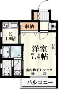 リヴァージュ西荻【3階】の間取り