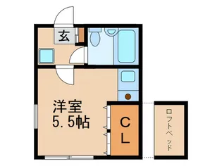 リッコ駒込【1階】の間取り