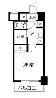 アメニティ大塚【4階】の間取り