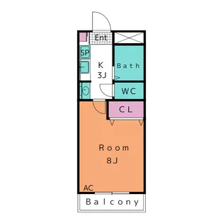 アーバンライフ伊賀【2階】の間取り