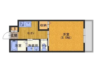 JAMS【2階】の間取り