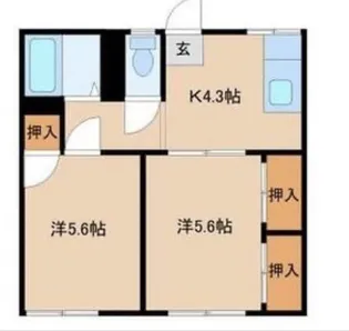 メゾンT【1階】の間取り