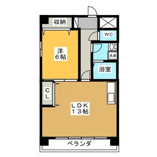 SUNNY REST【1階】の間取り