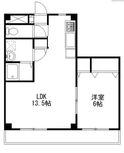 岩澤フラッツ【2階】の間取り