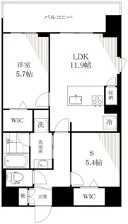 東京マンション【12階】の間取り