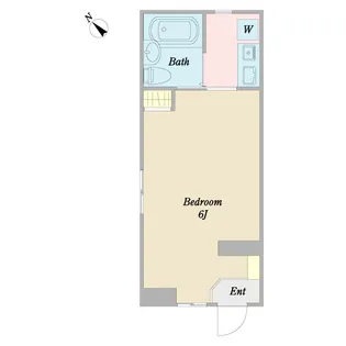 スカイデュオ中野坂上【1階】の間取り