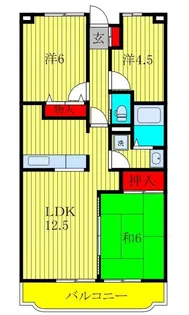 アーバン・ヒルズ21【6階】の間取り