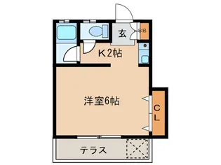 ミラ【1階】の間取り