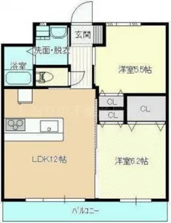 Asteria祇園【6階】の間取り