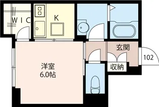 シャーメゾン新目白【1階】の間取り