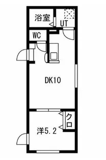 サンインキューブ池袋【1階】の間取り