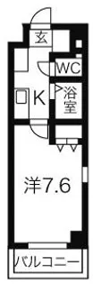 びいII植田【2階】の間取り