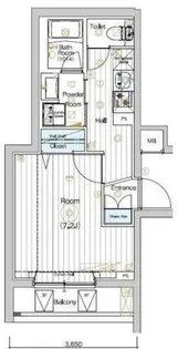 MAXIV北赤羽DUE【4階】の間取り