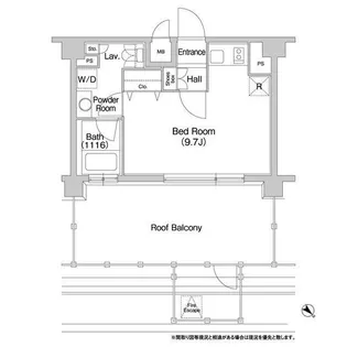 コンフォリア豊洲【7階】の間取り