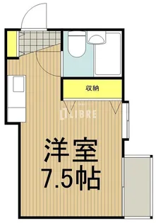 内藤アパート【2階】の間取り