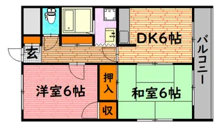 メゾンR【4階】の間取り