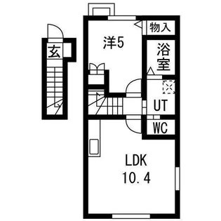 ステラート水沢【2階】の間取り