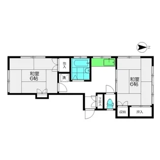 ハイツ21【2階】の間取り