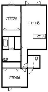 AmabileII【1階】の間取り