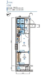 リヴシティ立川ミッド【3階】の間取り