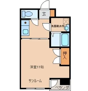 グランドONE【2階】の間取り
