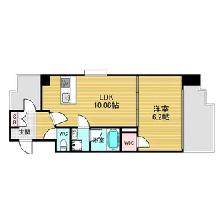 スプランディッド新大阪5【3階】の間取り