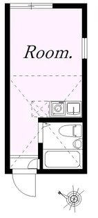 ユナイト井土ヶ谷スウィーツベリーオペラ【2階】の間取り