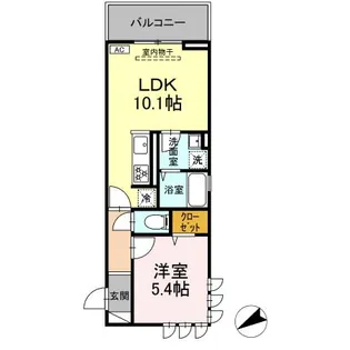 Grand station 宮上II【2階】の間取り